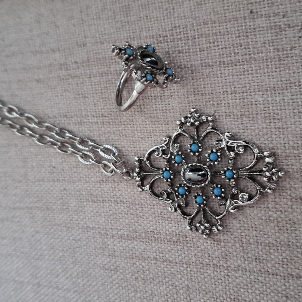 Avon Necklace and Ring